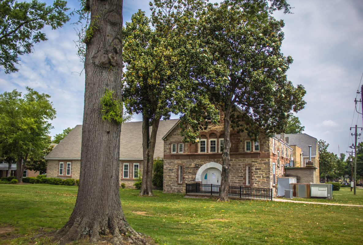 A breathtaking view of Saint Augustine's University campus, embodying its commitment to academic excellence in a serene setting.